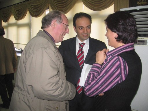 Osman Baydemir et Jean Claude Riou, V/Président de A.K.B.