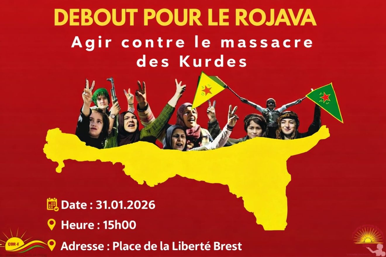 La mobilisation pour Rojava ne faiblit pas – Amitiés kurdes de Bretagne